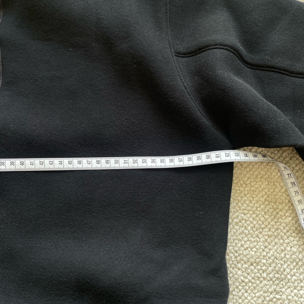 Sacai Black Sweatshirt – Size 4, Lace Tie Back Detail - Picture 6 of 6
